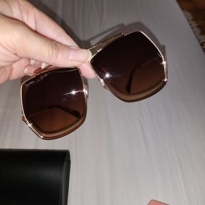 NWOT MaxMara Elsa Sunglasses in Gold